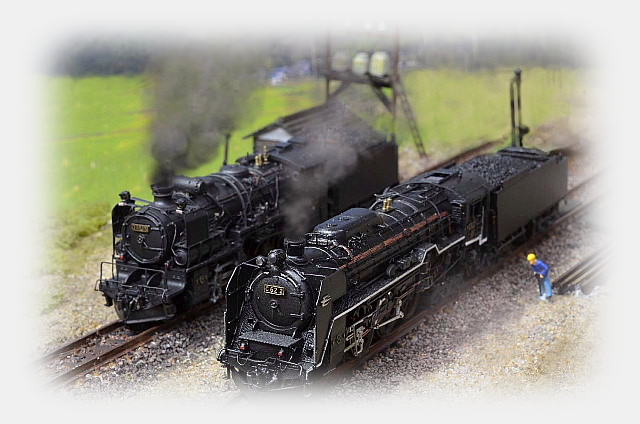 Nゲージ蒸気機関車のページ